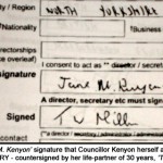 Jane Kenyon And The Forged Signature – Who Done It ?? 
